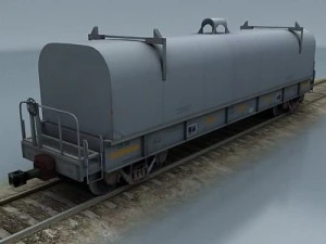 train car collection 2 3D Model