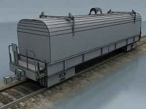 train car collection 2 3D Model