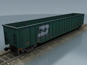 train car collection 2 3D Model