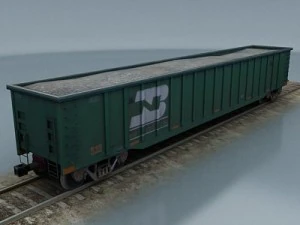train car collection 2 3D Model