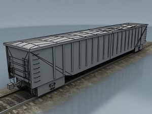 train car collection 2 Modelo 3D