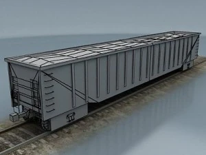 train car collection 2 3D Model