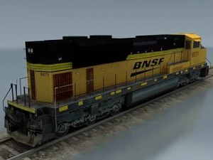 train car collection 2 3D Model