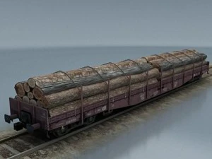 train car collection 2 3D Model
