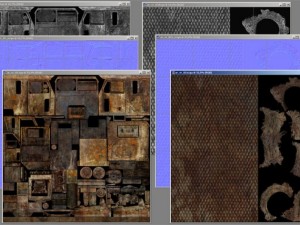 3d models army wreck hets 3D Модель