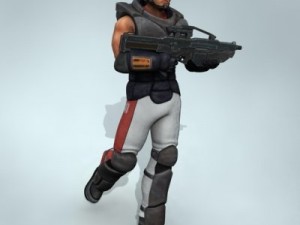 3d models mercenary 3D Модель