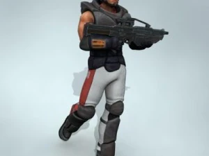 3d models mercenary 3D Model