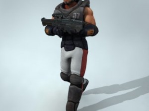 3d models mercenary 3D Модель