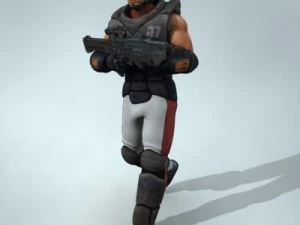 3d models mercenary 3D Model