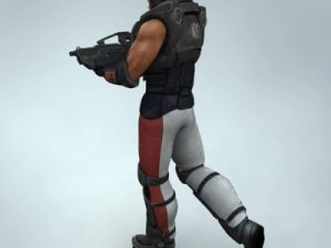 3d models mercenary 3D Model