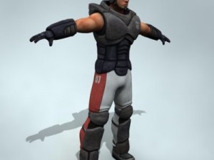 3d models mercenary 3D Модель