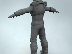 3d models mercenary 3D Модель