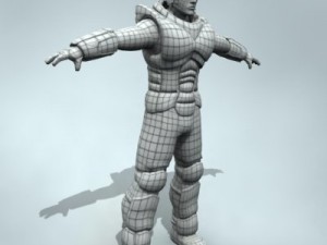 3d models mercenary 3D Модель