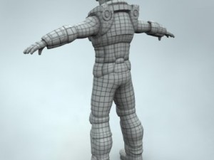 3d models mercenary 3D Модель