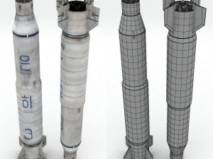 3d models taepodong 2 3D 模型