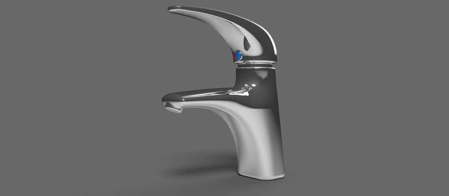 faucet 3D Model .c4d .max .obj .3ds .fbx .stl .blend 