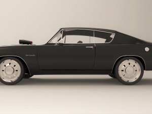 plymouth barracuda 3D मॉडल