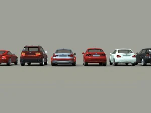 bmw collection 1 3D Model