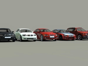 bmw collection 1 Model 3D