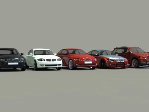 bmw collection 1 3D Model