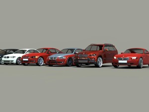 bmw collection 1 Model 3D
