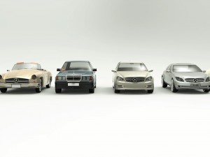 mercedes collection 3D Модель