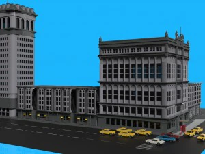chervolet bel air taxi 3D Model