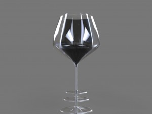 wine glasses Model 3D