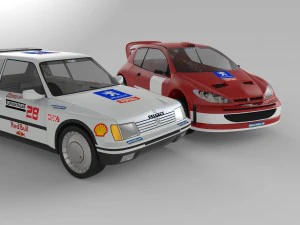 peugeot evolution 3D Model