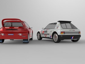 peugeot evolution 3D-Modell
