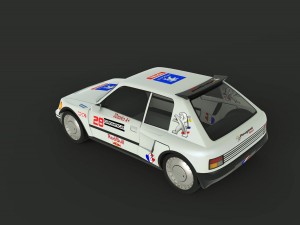 peugeot evolution 3D-Modell