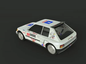 peugeot evolution 3D Model