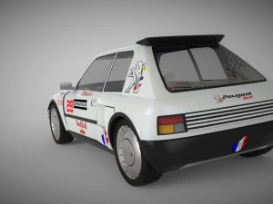peugeot evolution 3D Model