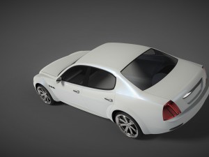 maserati quattroporte 2008 Modèle 3D