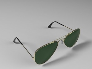 ray-ban glasses Modelo 3D