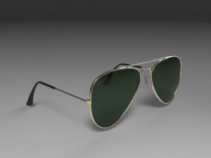 ray-ban glasses Modelo 3D