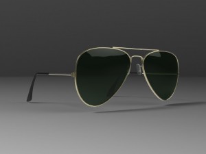 ray-ban glasses Modelo 3D