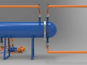 heat exchange 3D Model