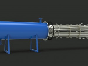 heat exchanger 3D मॉडल