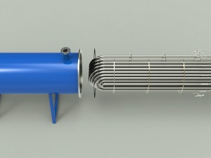 heat exchanger 3D मॉडल