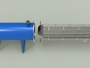 heat exchanger 3D Model