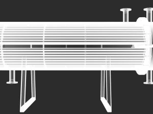 heat exchanger 3D Model