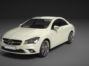 merceds-benz cla-class 2013 3D Model