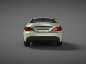 merceds-benz cla-class 2013 3D Model