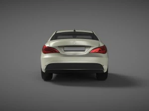 merceds-benz cla-class 2013 3D Model
