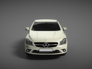 merceds-benz cla-class 2013 3D Model