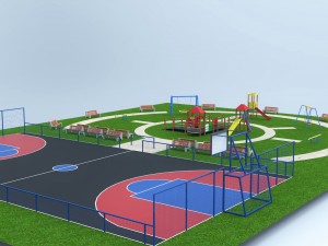 playground Modelo 3D