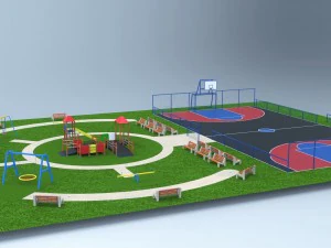 playground 3D Model