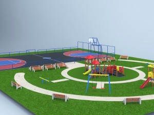 playground Modelo 3D