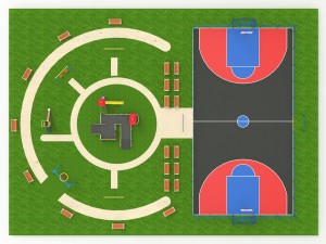 playground Modelo 3D